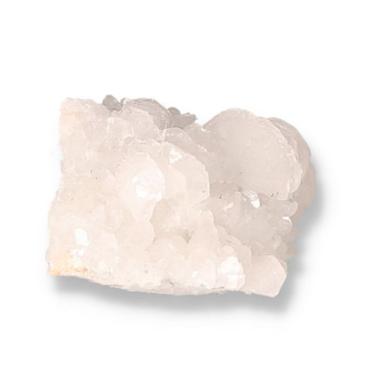 White calcite crystal for self-confidence, motivation, and learning enhancement. Ideal for improving concentration and removing negative energy.