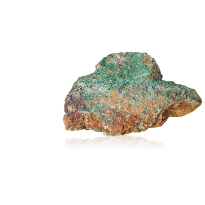 Natural malachite druzy mineral stone for soothing energy and inner harmony.