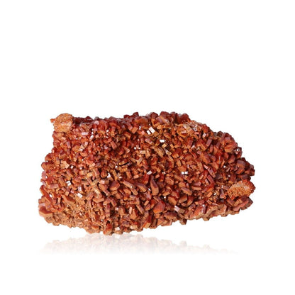 Vanadinite druezs stone enhances focus, motivation, and personal transformation with its energizing properties.