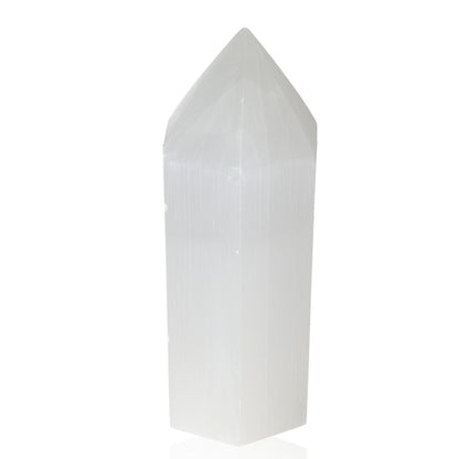 Selenite tower 30cm by Sylvia Crystals, designed for mindful living and spiritual growth, premium-quality and ethically sourced.