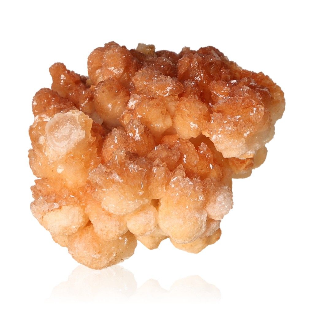 Cave calcite stalactite cluster with intricate textures, showcasing nature's craftsmanship and energy. Perfect for collectors and spiritual enthusiasts.