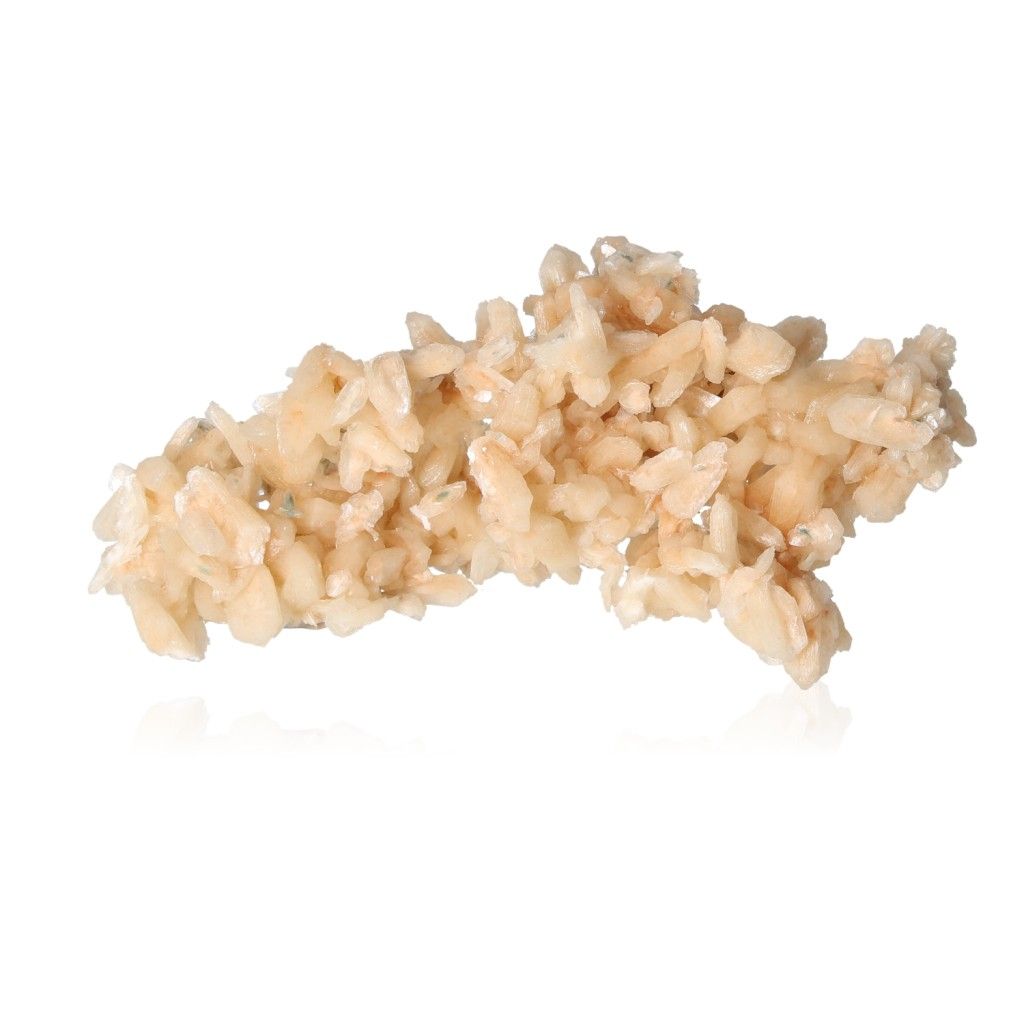 Stilbite crystal cluster from Sylvia Crystals, promoting serenity and creativity.