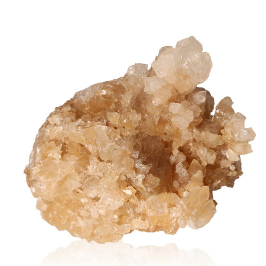 Cave calcite stalactite cluster showcasing intricate natural formations and layered textures.