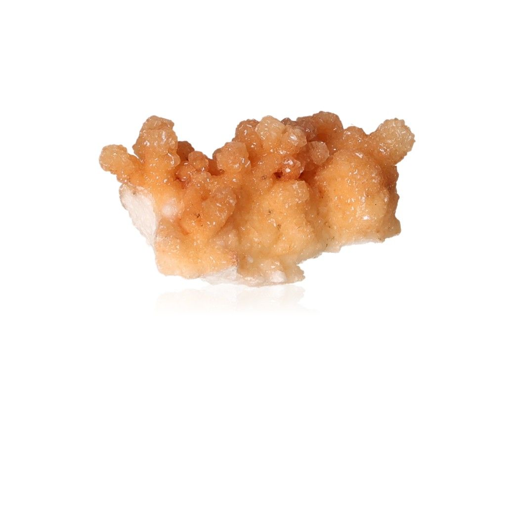 Natural cave calcite stalactite cluster with intricate shapes, showcasing layered textures and earthy hues. Ideal for collectors.