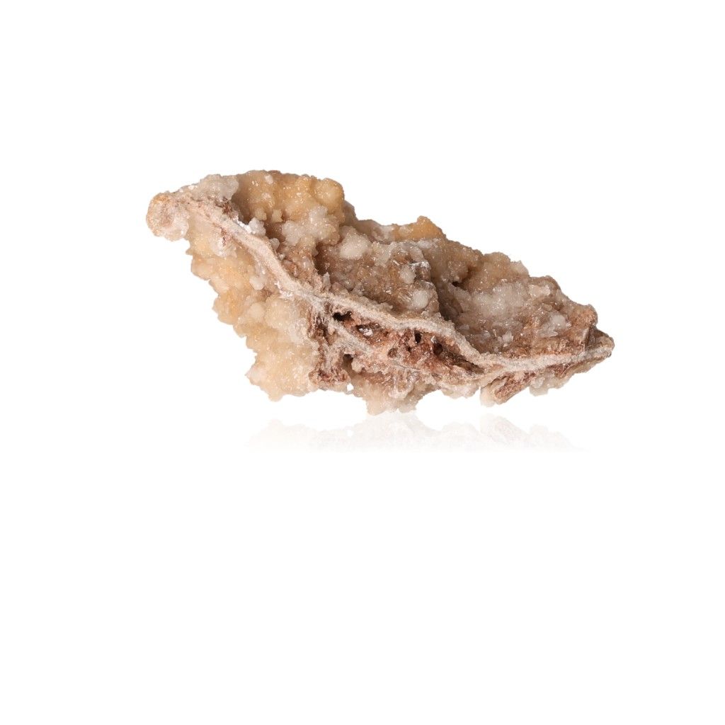 Natural Calcite Stalactite Cluster with Intricate Layers and Textures