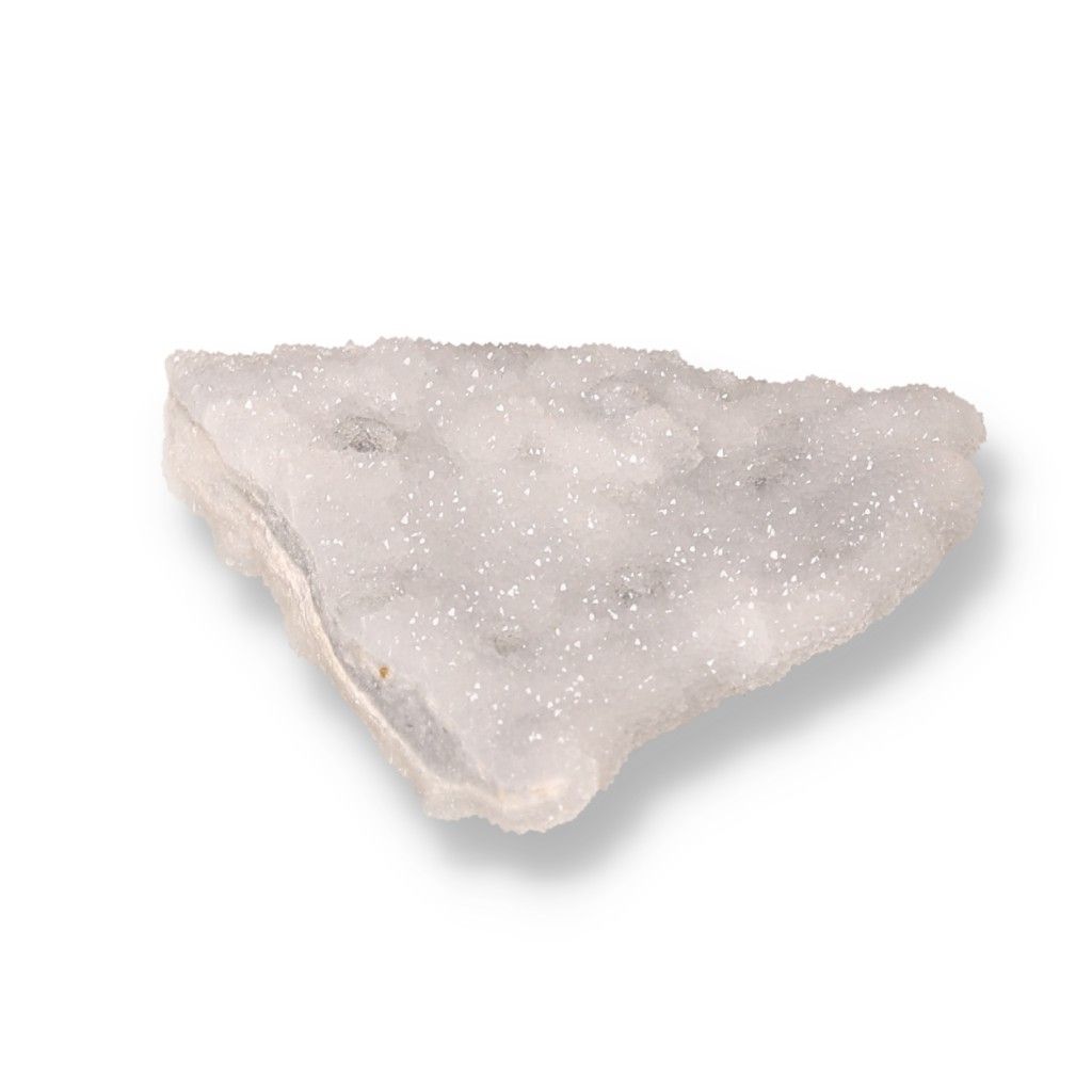 Chalcedony gemstone with a soft, translucent appearance used for harmony, communication, and emotional healing.