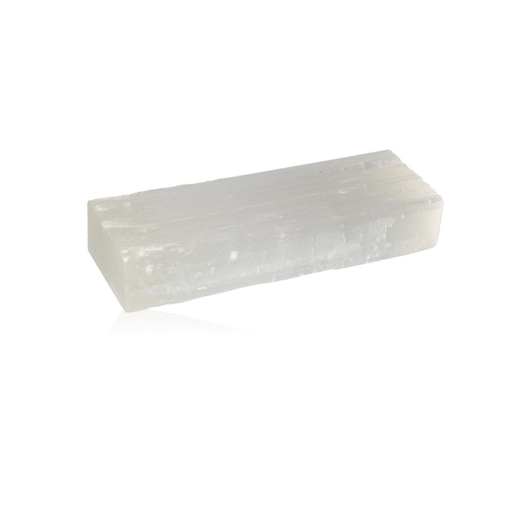 Selenite Bar 30cm x 10cm x 5cm from Sylvia Crystals for mindfulness and spiritual growth