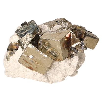 Pyrite druze crystal cluster for independence and courage development