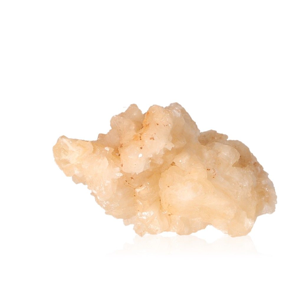 Cave calcite stalactite cluster with intricate textures, showcasing natural mineral beauty and energy. Ideal for collectors and enthusiasts.