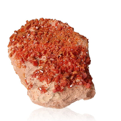 Vanadinite druze stone, energizing for focus, motivation, and personal transformation.