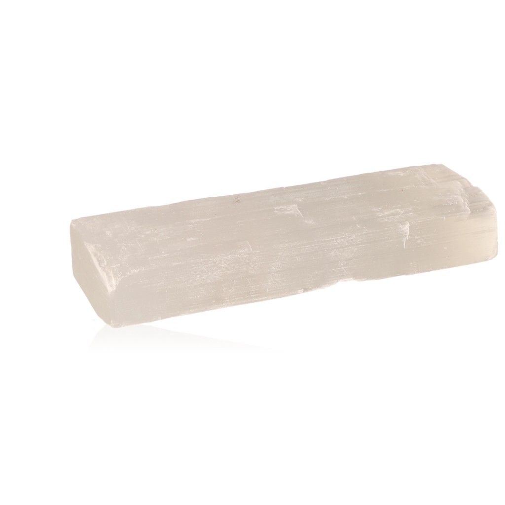 Premium-quality Selenite bar by Sylvia Crystals, designed for spiritual growth and mindful living.