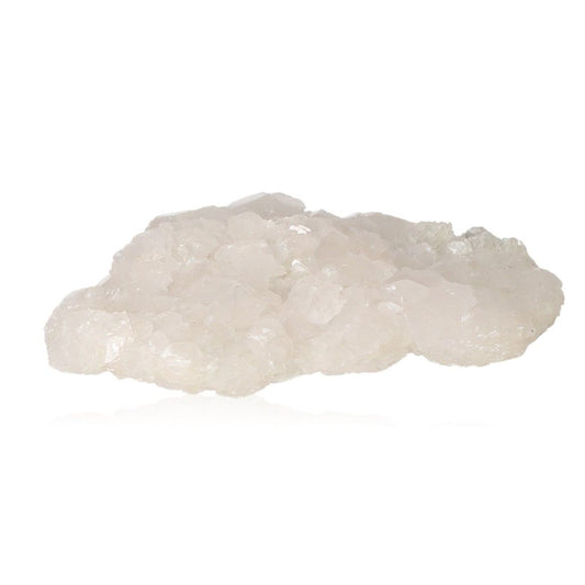 White calcite crystal for enhancing self-confidence, motivation, and learning.